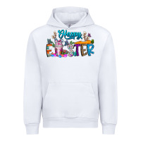 White happy easter coffee Urban Hoodie - CowhideDigitalArt
