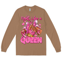Toasted Coconut Survivor queen Breast Cancer afro girl sneakers Long Sleeve Tee - RanaPortraitStore