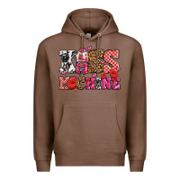 Chestnut kiss machine with lips olivia Premium Hoodie - OliviaCreatesArt