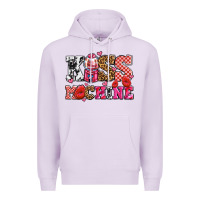 Lilac kiss machine with lips olivia Premium Hoodie - OliviaCreatesArt