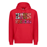 Red kiss machine with lips olivia Premium Hoodie - OliviaCreatesArt