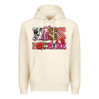 Tofu kiss machine with lips olivia Premium Hoodie - OliviaCreatesArt