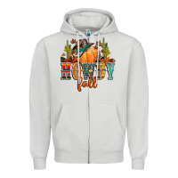 Dove Grey howdy fall Zipper Hoodie - CowGirlArtShop
