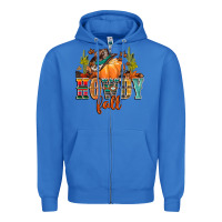 True Royal howdy fall Zipper Hoodie - CowGirlArtShop