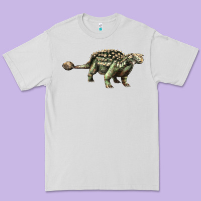 Ankylosaurus T-rex Premium Tee Designed By Lillyallendesigns