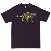 Plum Ankylosaurus T-Rex Premium Tee - LillyAllenDesigns