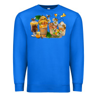True Royal Honey Bee Coffee Cups Premium Sweatshirt - FaDigitalArtStudio