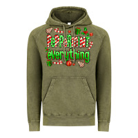 Vintage Olive Peppermint Everything Vintage Hoodie - MaliasSmallBusiness