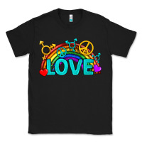 Black Western LGBTQ+ Love Rainbow Classic Tee - BundleAndBundleShop