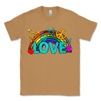 Toasted Coconut Western LGBTQ+ Love Rainbow Classic Tee - BundleAndBundleShop