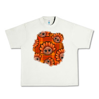 Pistachio Thanksgiving Turkey With Tartan Patch Urban Heavy Tee - BundleAndBundleShop
