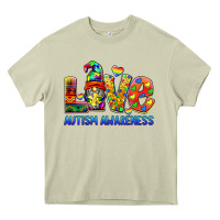 Mossy autism awareness love Heavy Core Tee - BarkalooDesign