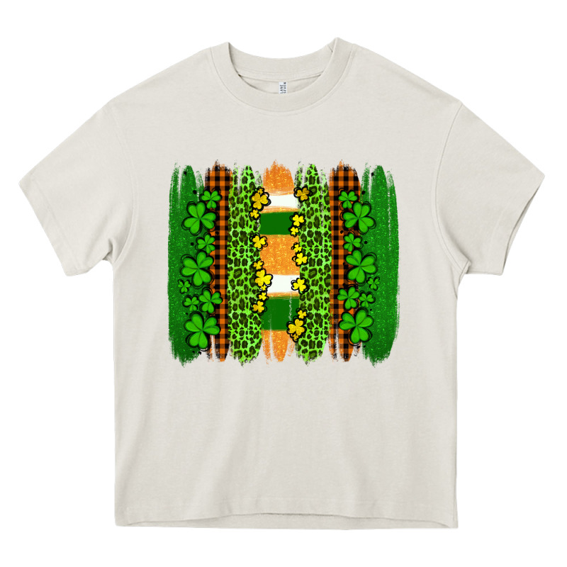 St Patricks  Brushstrokes Heavy Core Tee by AdoDesignShop | Teevron