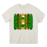 Cream st patricks  brushstrokes Heavy Core Tee - AdoDesignShop