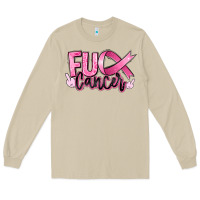 Mushroom Fu*ck Cancer Long Sleeve Tee - RanaPortraitStore