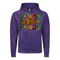 Cloud Purple Howdy Howdy Howdy christmas Vintage Hoodie - MaliasSmallBusiness