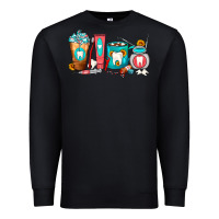 Black Dentist Coffee Cups Premium Sweatshirt - FaDigitalArtStudio