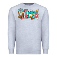 Heather Grey Dentist Coffee Cups Premium Sweatshirt - FaDigitalArtStudio