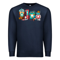 Navy Dentist Coffee Cups Premium Sweatshirt - FaDigitalArtStudio