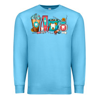 Ocean Blue Dentist Coffee Cups Premium Sweatshirt - FaDigitalArtStudio