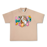 Burro Hop Bunny Easter Urban Heavy Tee - BundleAndBundleShop