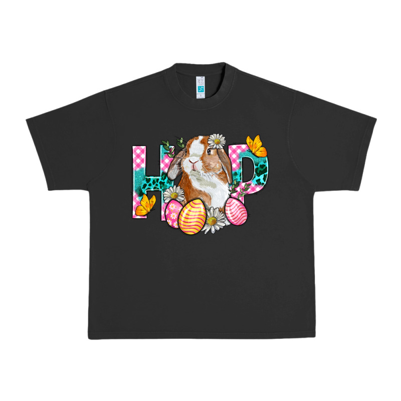 Hop Bunny Easter Urban Heavy Tee by BundleAndBundleShop | Teevron