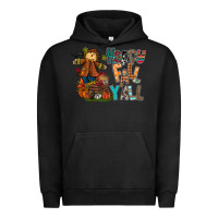 Pigment Black happy fall y all Urban Hoodie - CowhideDigitalArt