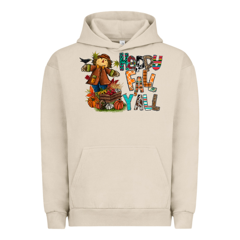 Happy Fall Y All Urban Hoodie by CowhideDigitalArt | Teevron