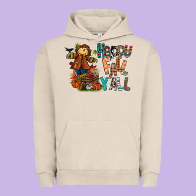 Happy Fall Y All Urban Hoodie Designed By Cowhidedigitalart