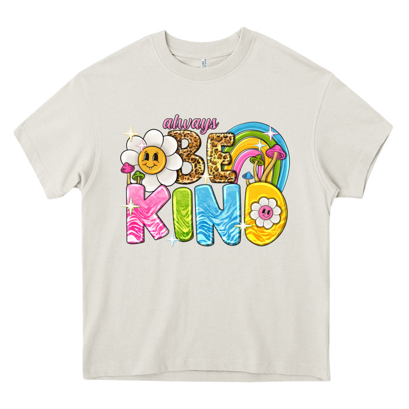 Always Be Kind Heavy Core Tee by NancyCooperArtShop | Teevron