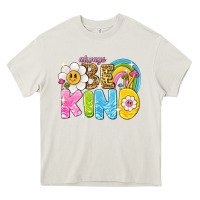 Cream always be kind Heavy Core Tee - NancyCooperArtShop