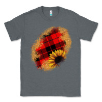 Charcoal Heather sunflower Christmas patch Classic Tee - JahusDesignShop