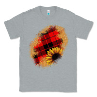 Heather Grey sunflower Christmas patch Classic Tee - JahusDesignShop