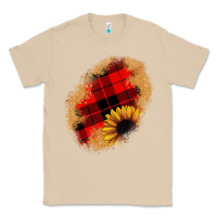Mushroom sunflower Christmas patch Classic Tee - JahusDesignShop