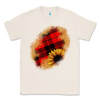 Natural sunflower Christmas patch Classic Tee - JahusDesignShop