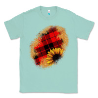 Seafoam sunflower Christmas patch Classic Tee - JahusDesignShop