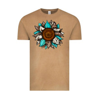 Vintage Camel sunflower cowhide Vintage Tee - JahusDesignShop