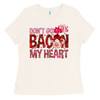 Bone dont go bacon my heart Ladies Tee - NancyCooperArtShop