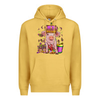 Antique Gold mardi gras pig Premium Hoodie - OliviaCreatesArt