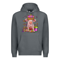 Rock mardi gras pig Premium Hoodie - OliviaCreatesArt