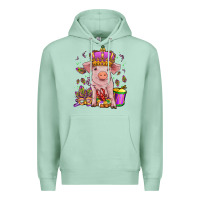 Seafoam mardi gras pig Premium Hoodie - OliviaCreatesArt