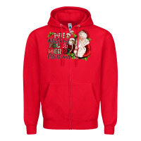 Red we whiskey you a merry christmas Zipper Hoodie - CowGirlArtShop