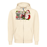 Sandshell we whiskey you a merry christmas Zipper Hoodie - CowGirlArtShop