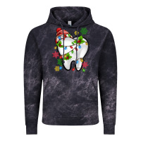 Cloud Black Christmas Teeth Dentist Vintage Hoodie - MaliasSmallBusiness