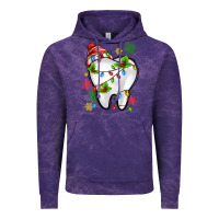 Cloud Purple Christmas Teeth Dentist Vintage Hoodie - MaliasSmallBusiness