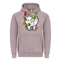 Vintage Zinc Christmas Teeth Dentist Vintage Hoodie - MaliasSmallBusiness