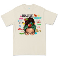 Bone Teacher messy bun caucasian Premium Tee - NancyCooperArtShop