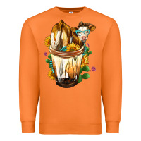 Carrot Simmental Cow Bobba Cup Premium Sweatshirt - FaDigitalArtStudio