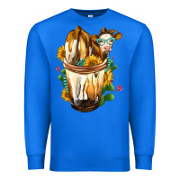True Royal Simmental Cow Bobba Cup Premium Sweatshirt - FaDigitalArtStudio