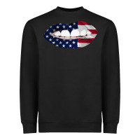 Black Lips American Flag Heavyweight Sweatshirt - Bettercallsaul